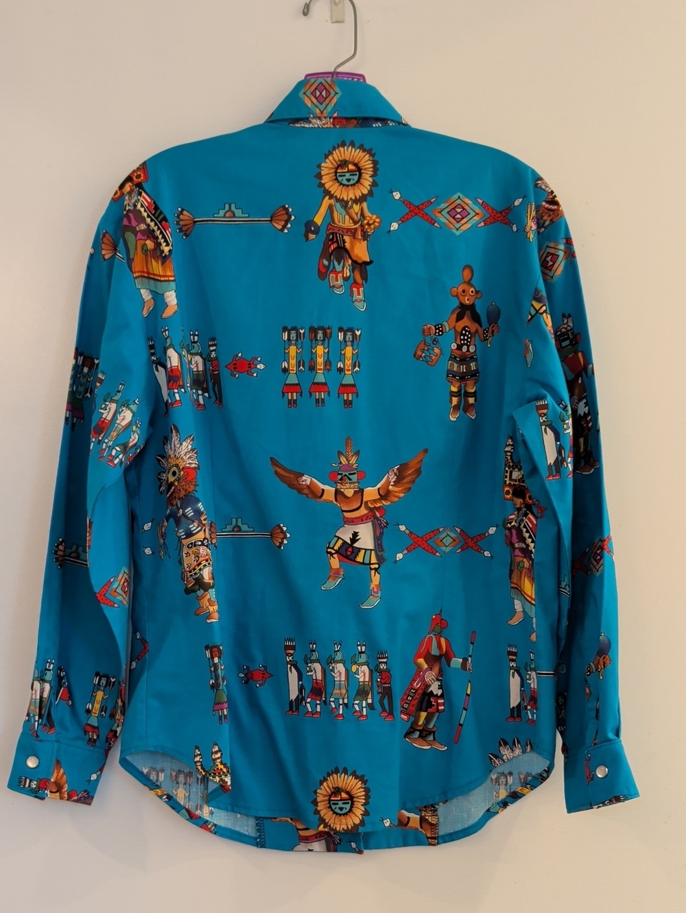 Kachina Pearlsnap Long Sleeve Collared Shirt - Picture 5 of 6